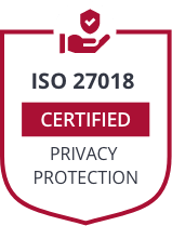 ISO 27018 Certified - Privacy Protection