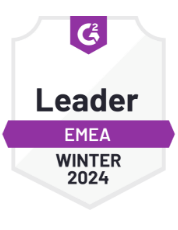 G2 EMEA Leader - Winter 2024 - Convene