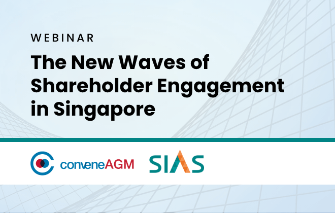 The New Waves of Shareholder Engagement in Singapore