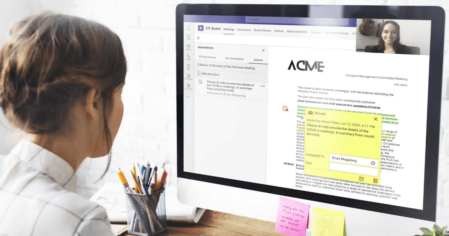 Explore the Latest Document Collaboration Features in Convene in Teams