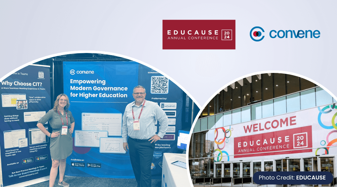 Convene at EDUCAUSE 2024: Championing Governance in Higher Education