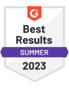 G2 Best Results Summer 2023 G2 Best Results Summer 2023