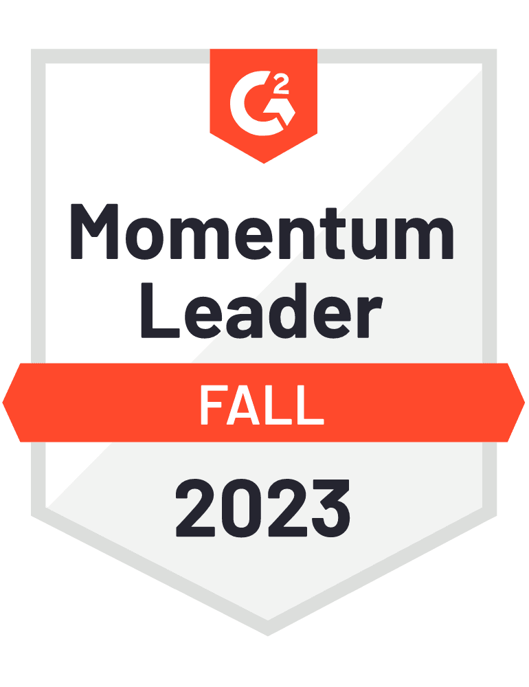G2 - Momentum Leader - Fall 2023 G2 - Momentum Leader - Fall 2023