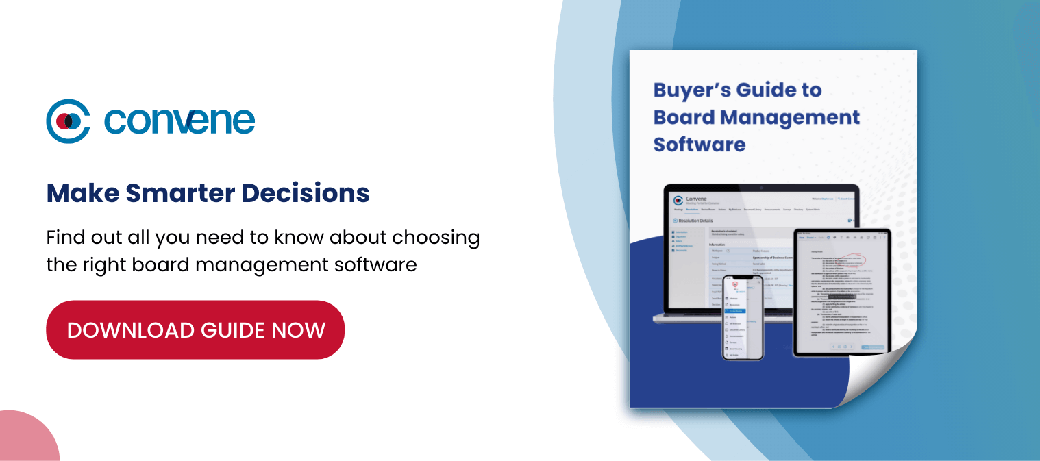 Buyer’s Guide to Board Management Software