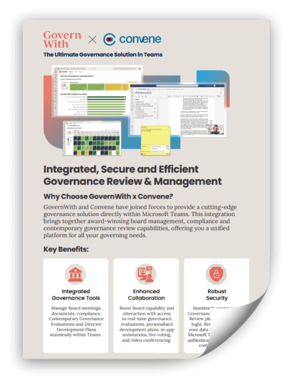 GovernWith x Convene Brochure