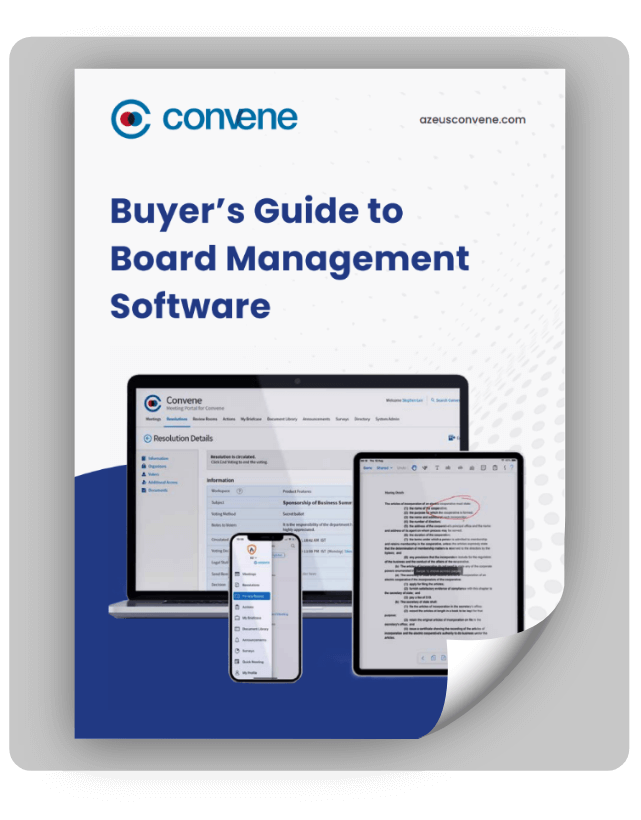 Buyers Guide to Board Management Software
