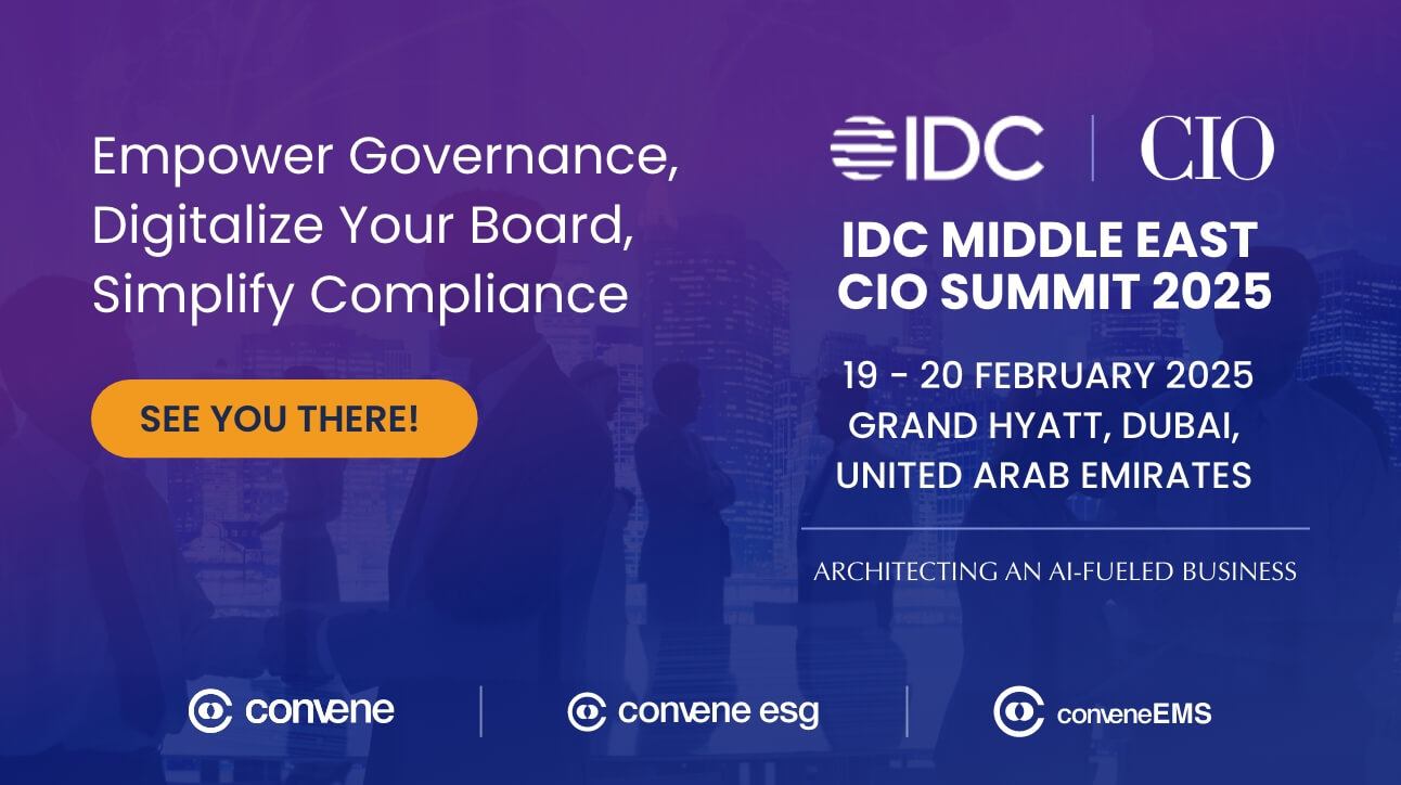 Convene Joins IDC Middle East CIO Summit 2025 to Shape the Future of Enterprise Technology Convene Joins IDC Middle East CIO Summit 2025 to Shape the Future of Enterprise Technology