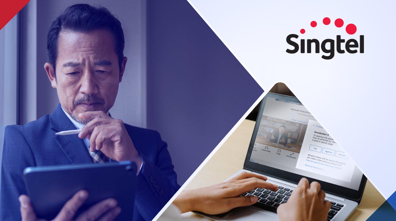 Singtel Elevates AGM Experience: Effortless Registration and Voting with ConveneAGM