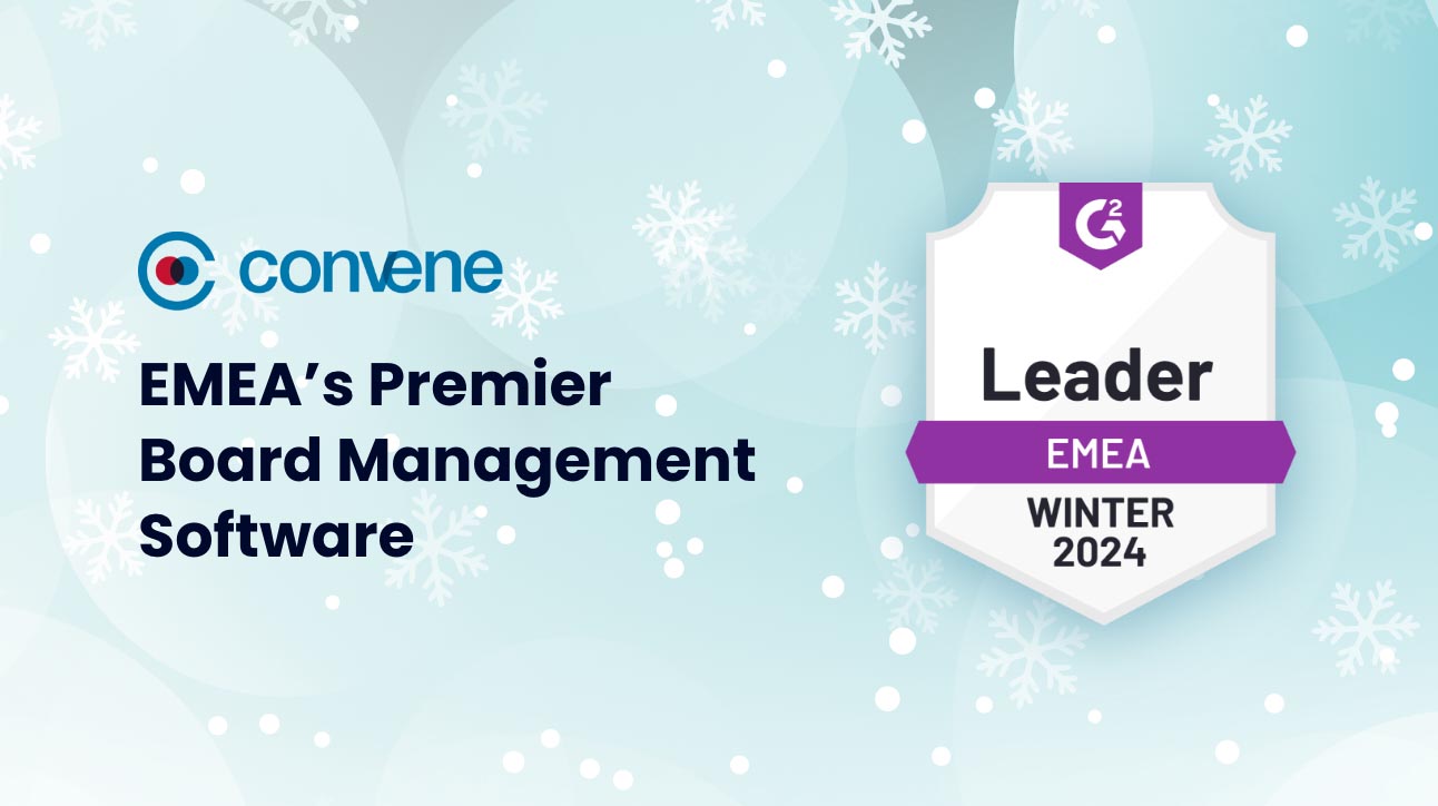 Convene's Board Management Excellence in EMEA Recognized by G2 Convene's Board Management Excellence in EMEA Recognized by G2