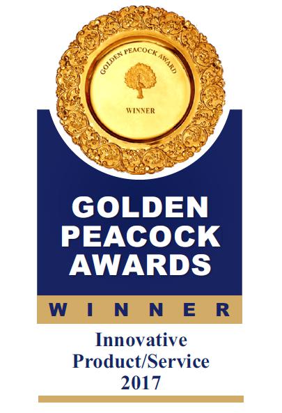 Azeus Convene Golden Peacock Innovative Product/Service Award 2017
