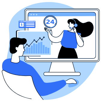 Vector illustration of using the board portal tool Vector illustration of using the board portal tool