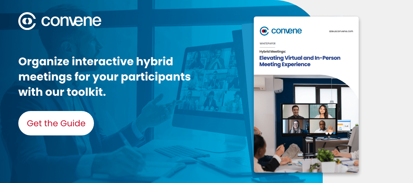 Hybrid Meetings Elevating Virtual and In-Person Meeting Experience