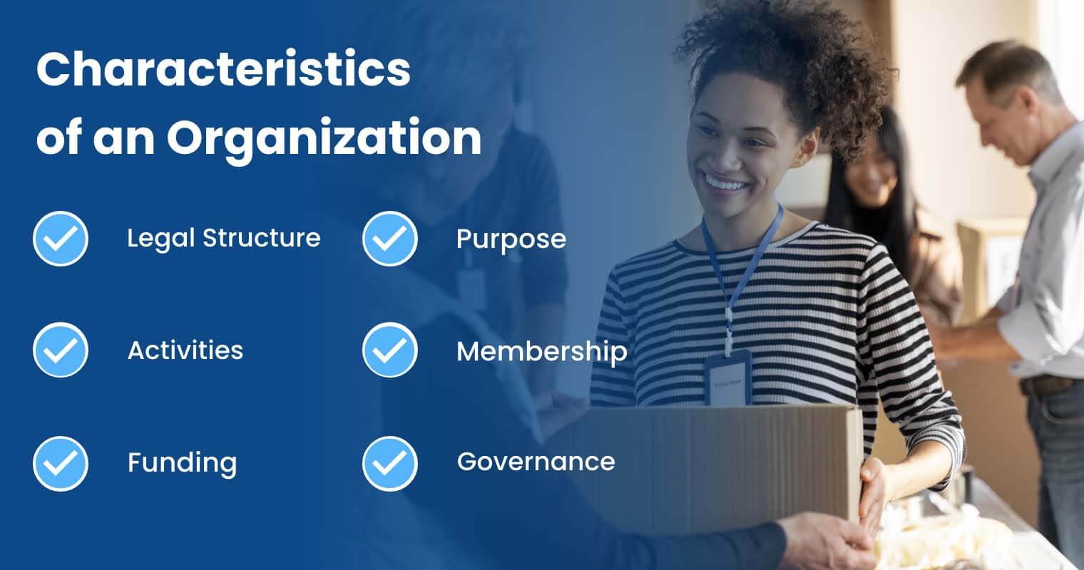 Characteristics of an Organization