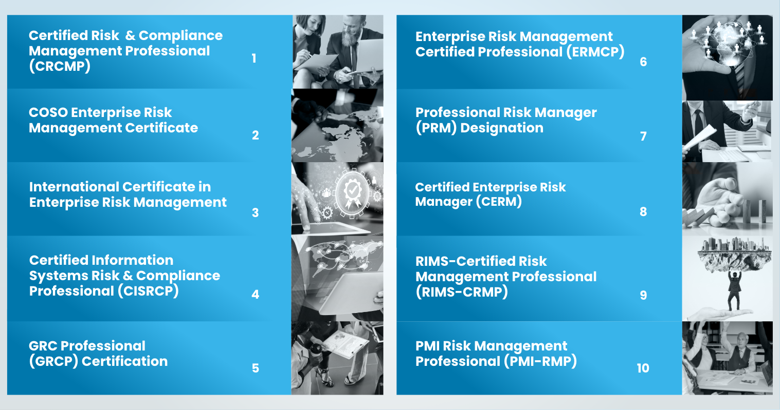 10 Best Enterprise Risk Management Certifications