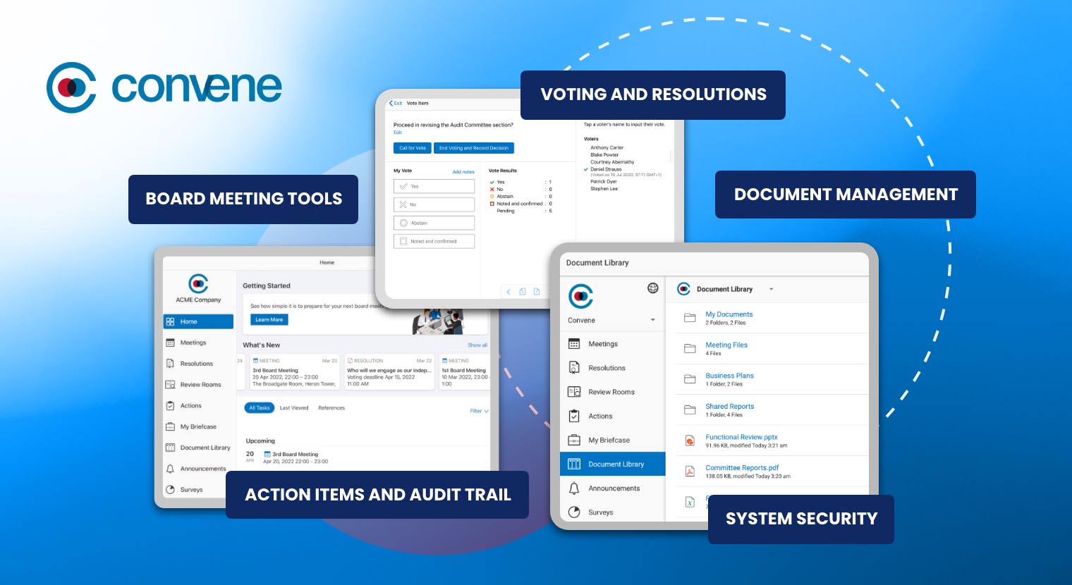 Convene: A King IV-Ready Board Management Software