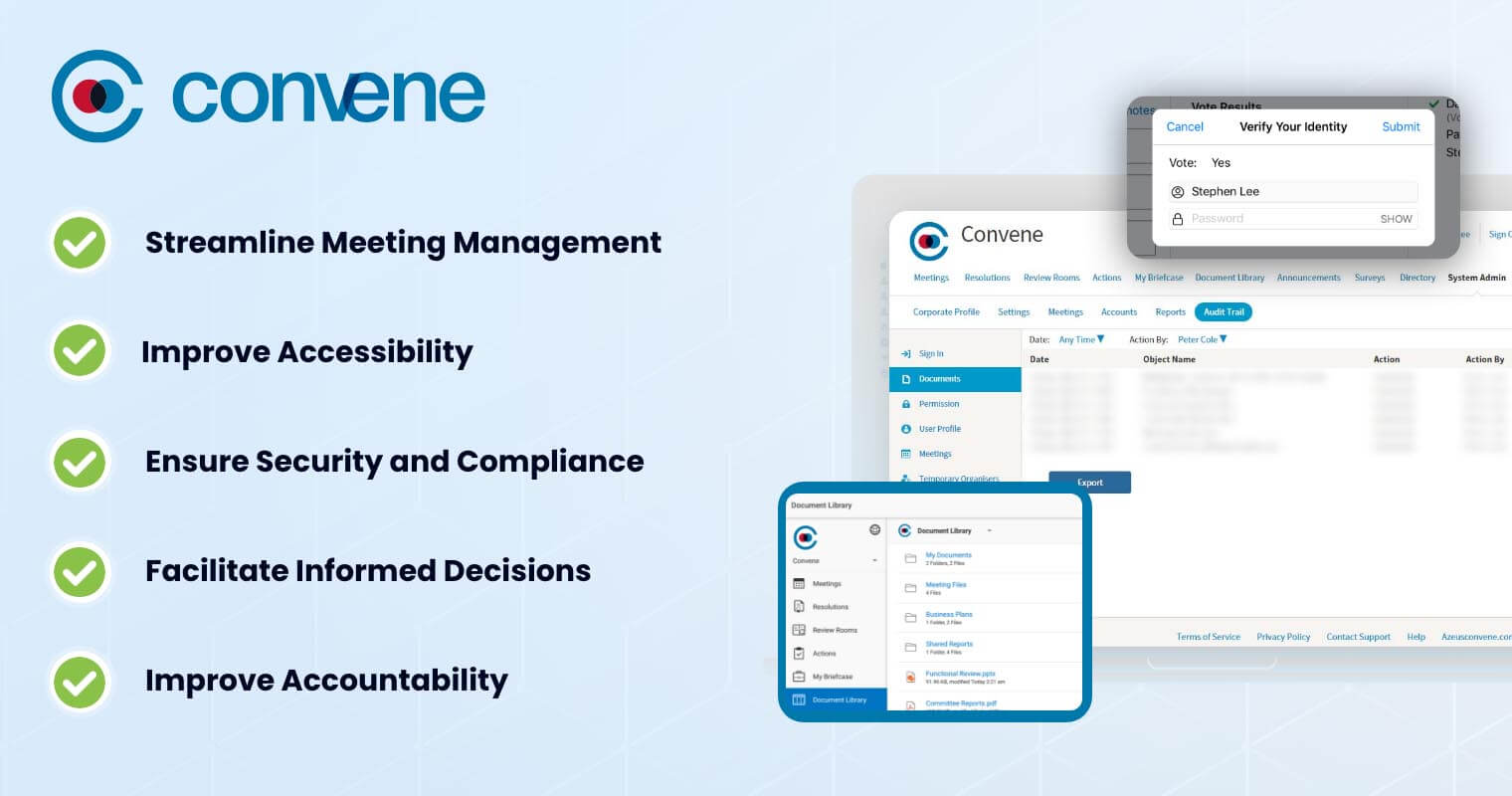 Unlock Next-Level Nonprofit Governance with Convene Board Portal