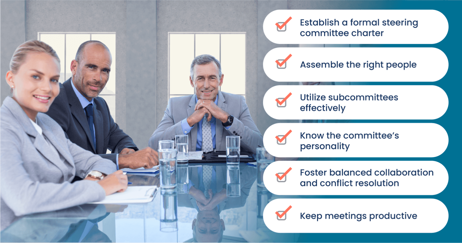 Best Practices to Run an Effective Steering Committee