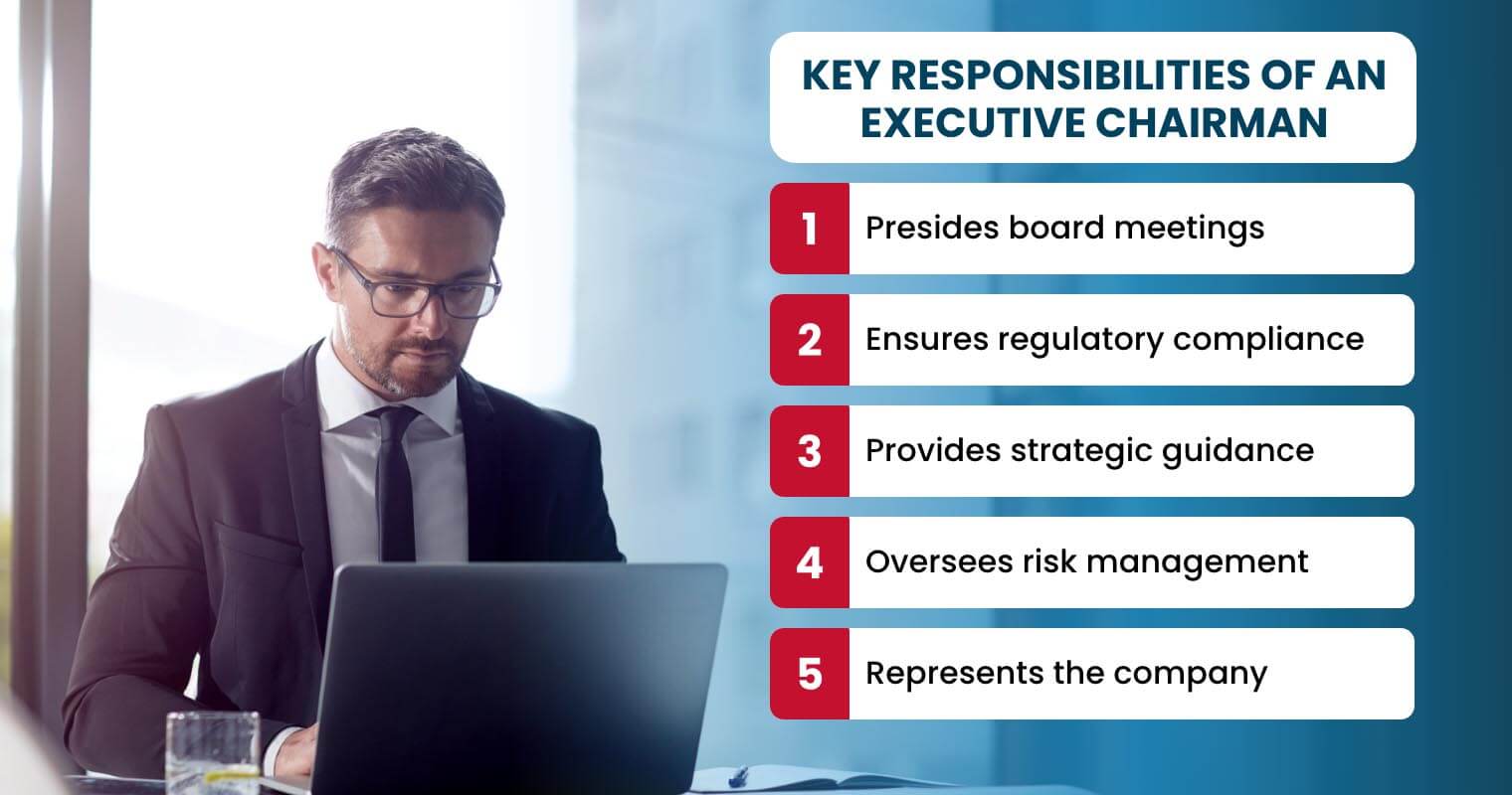 Responsibilities of an executive chairman