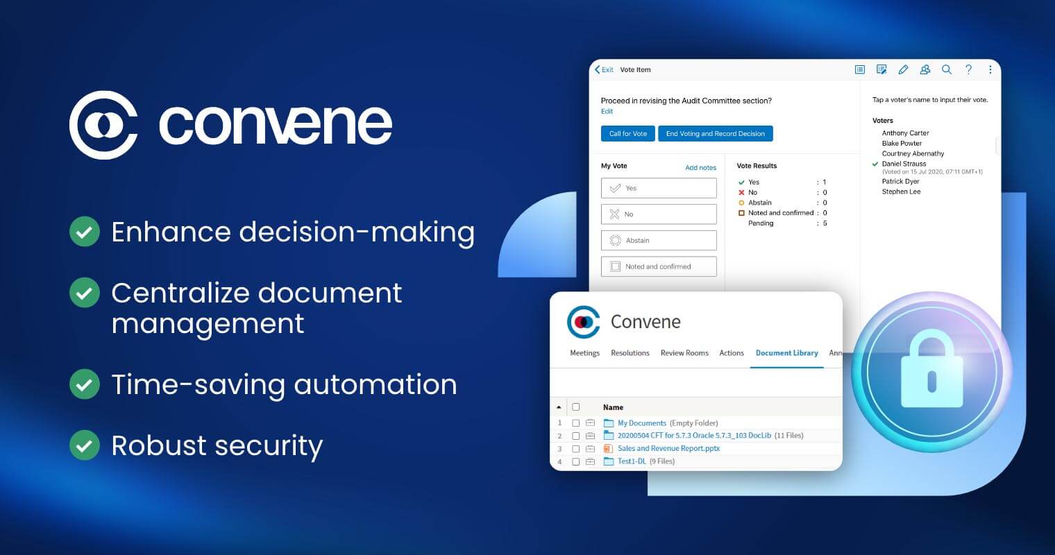 Transform Your Board Meeting with Convene’s Meeting Portal
