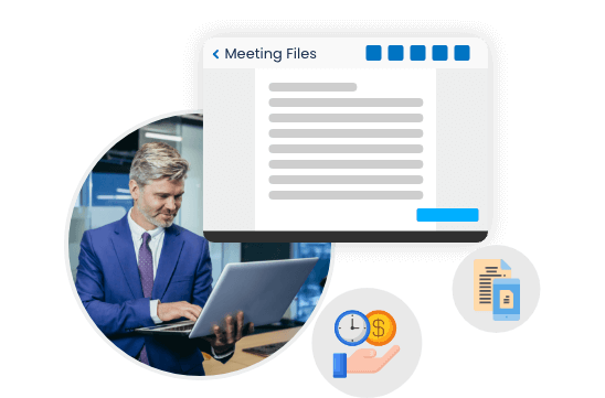 Graphic illustration for improved boardroom performance