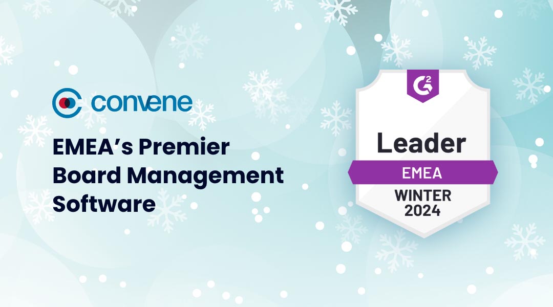 Convene's Board Management Excellence in EMEA Recognized by G2