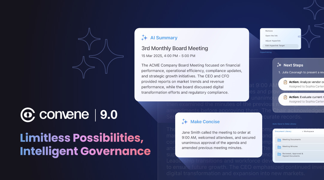 Discover Convene 9.0: Limitless Possibilities, Intelligent Governance