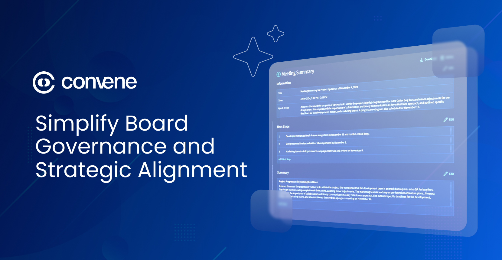 Simplify Board Governance and Strategic Alignment Through Convene