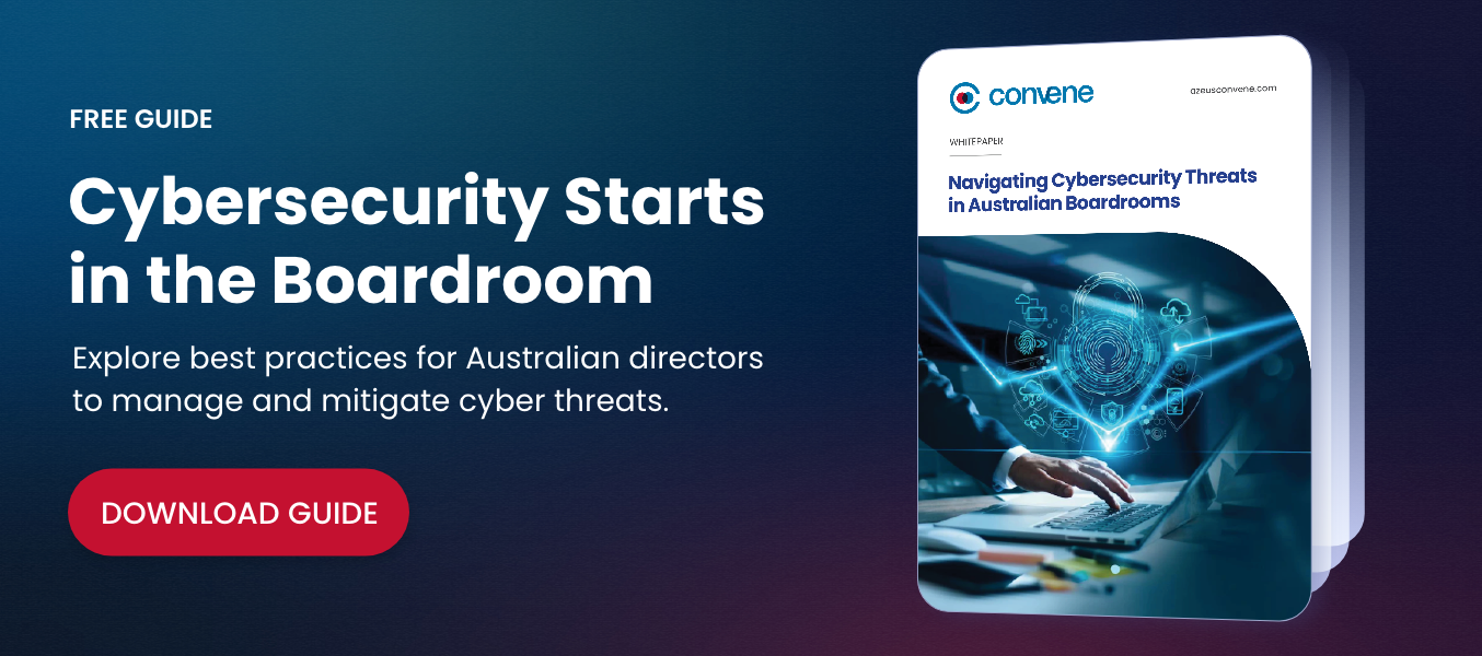 Navigating Cybersecurity Threats in Australian Boardrooms
