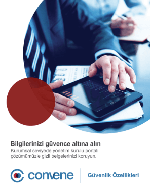 Convene Güvenlik Özellikleri Broşürü Convene Güvenlik Özellikleri Broşürü