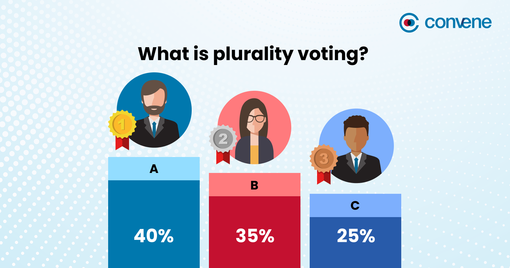What is plurality voting?