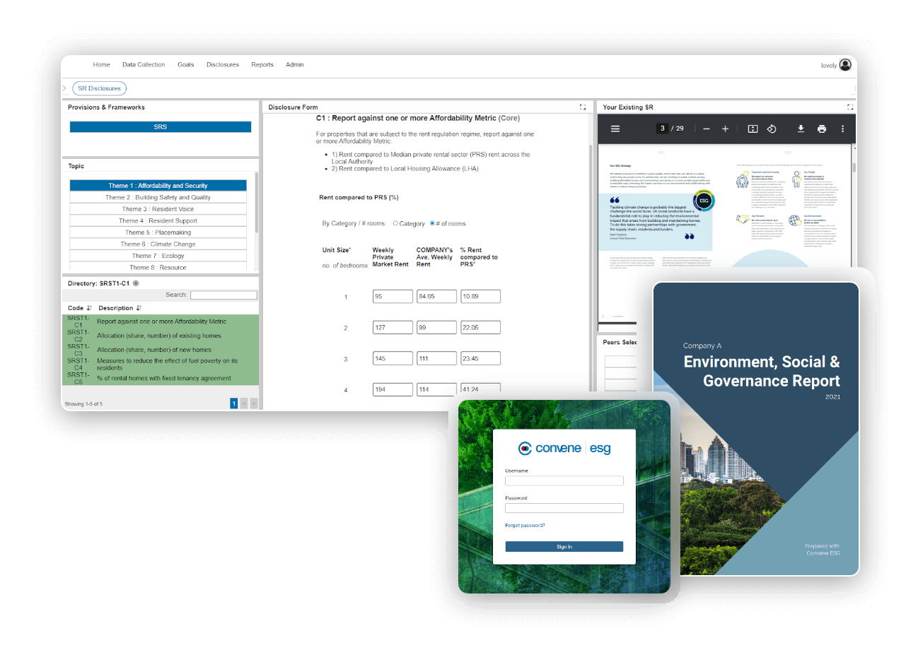 SRS: Sustainability Reporting Standards - SRS | Convene ESG