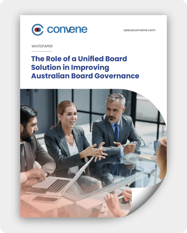 The Role of a Unified Board Solution in Improving Australian Board Governance