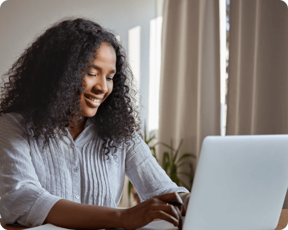Board Director presenting during a remote virtual meeting Board Director presenting during a remote virtual meeting