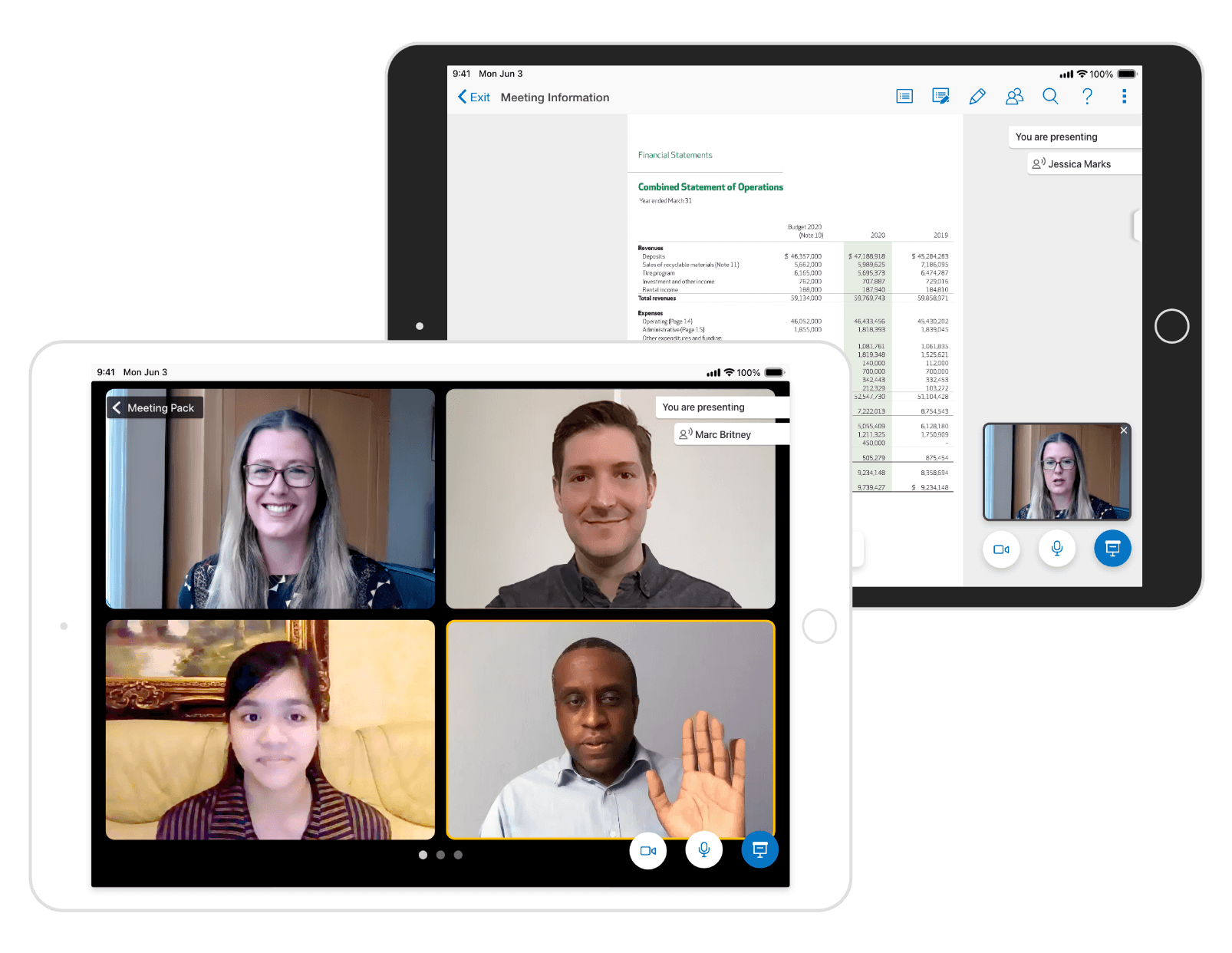 Built-In Video Conferencing Built-In Video Conferencing