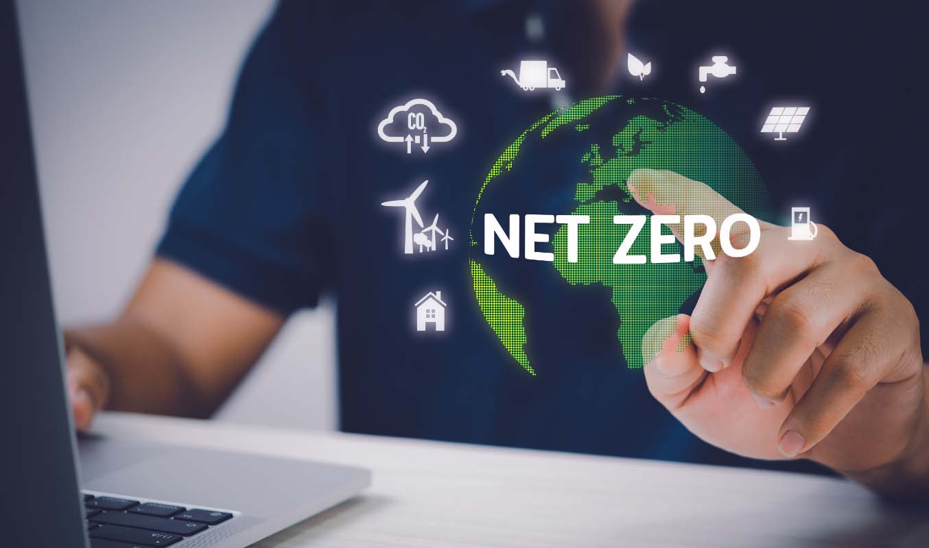 Achieving net-zero as a company