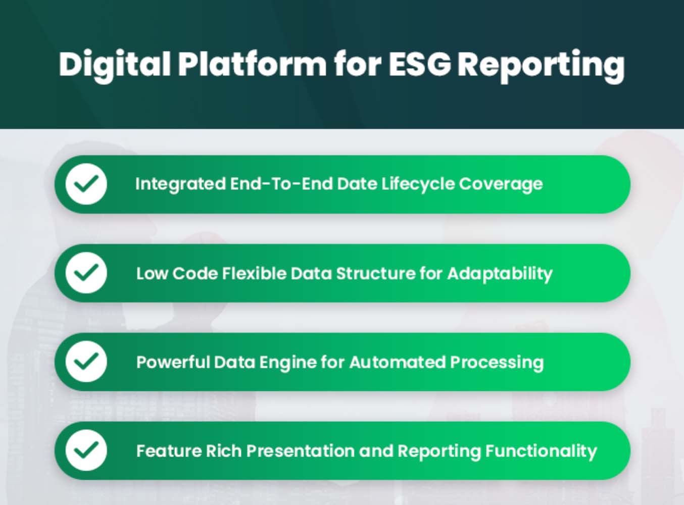 What to look for in an ESG reporting tool