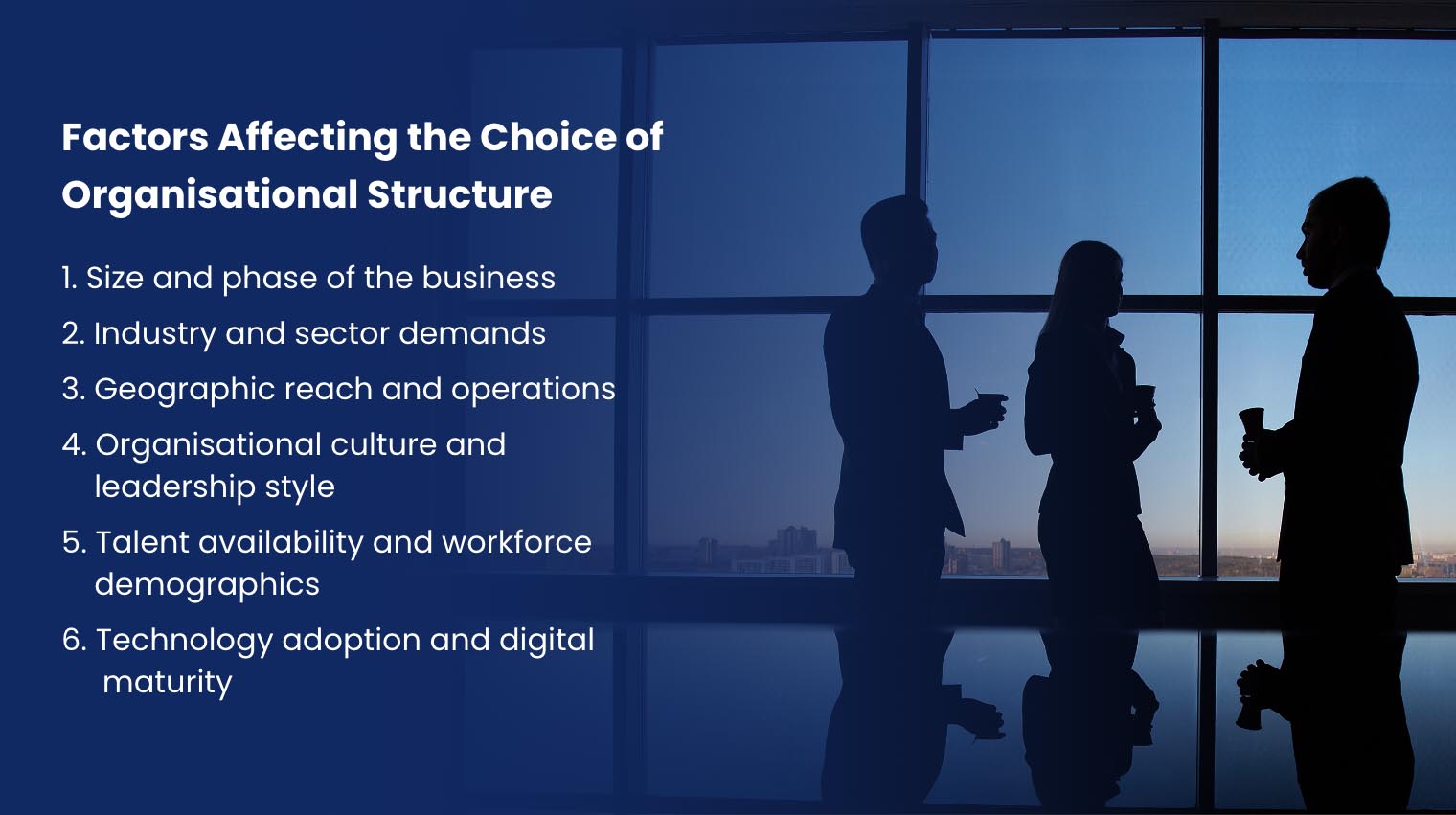 Factors Affecting the Choice of Organisational Structure